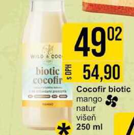 Cocofir biotic mango natur višeň 250 ml 