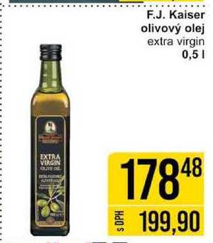F.J. Kaiser olivový olej extra virgin 0,5l