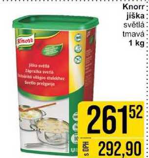 Knorr jíška světlá tmavá 1 kg