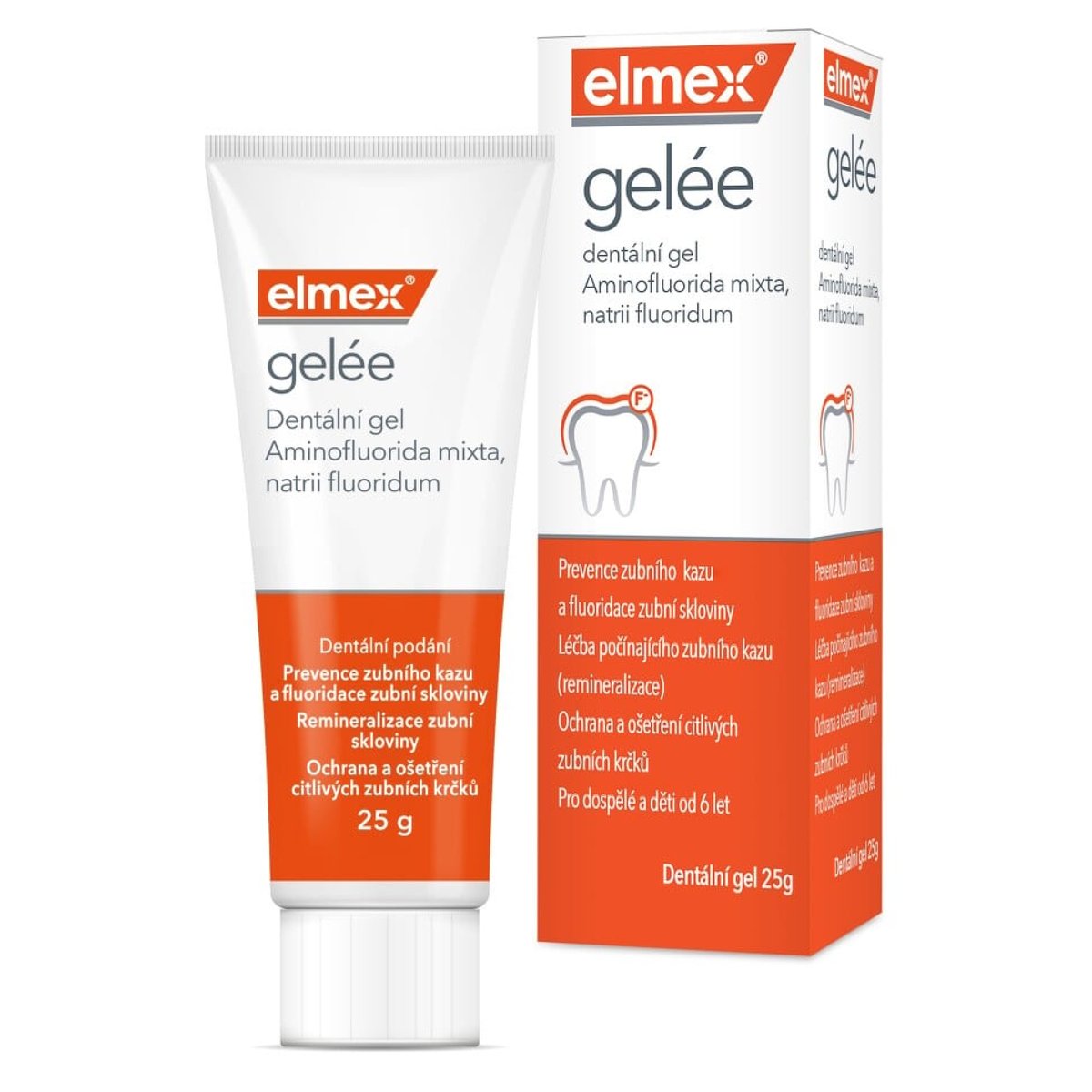 ELMEX GELÉE 33,19MG/G+22,1MG/G Dentální gel 25G