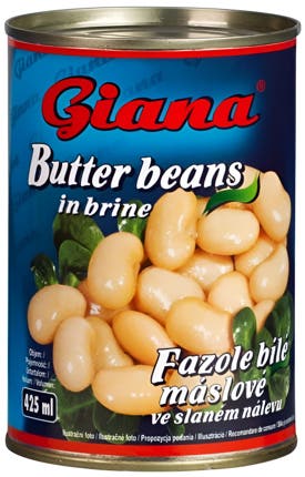Giana Fazole bílé máslové ve slaném nálevu