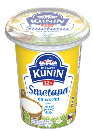 Mlékárna Kunín Smetana 12%