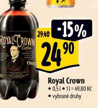   Royal Crown 0,5 l