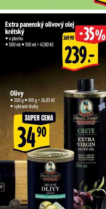   Extra panenský olivový olej krétský 500 ml