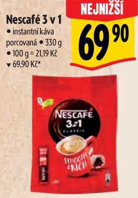 Nescafé 3 v 1, 330 g