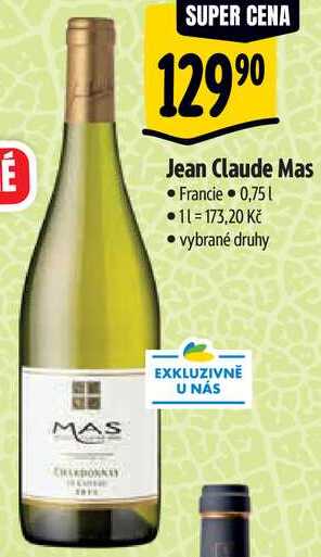 Jean Claude Mas, 0,75 l