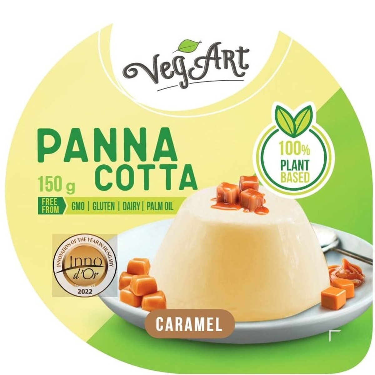 VegArt Vegan Panna cotta karamel