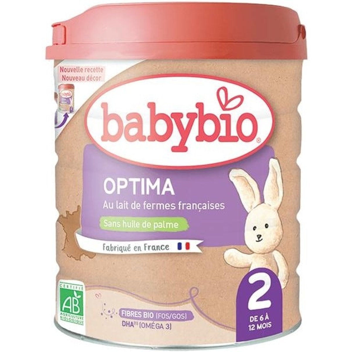 Babybio BIO Pokračovací kojenecké mléko 2 Optima