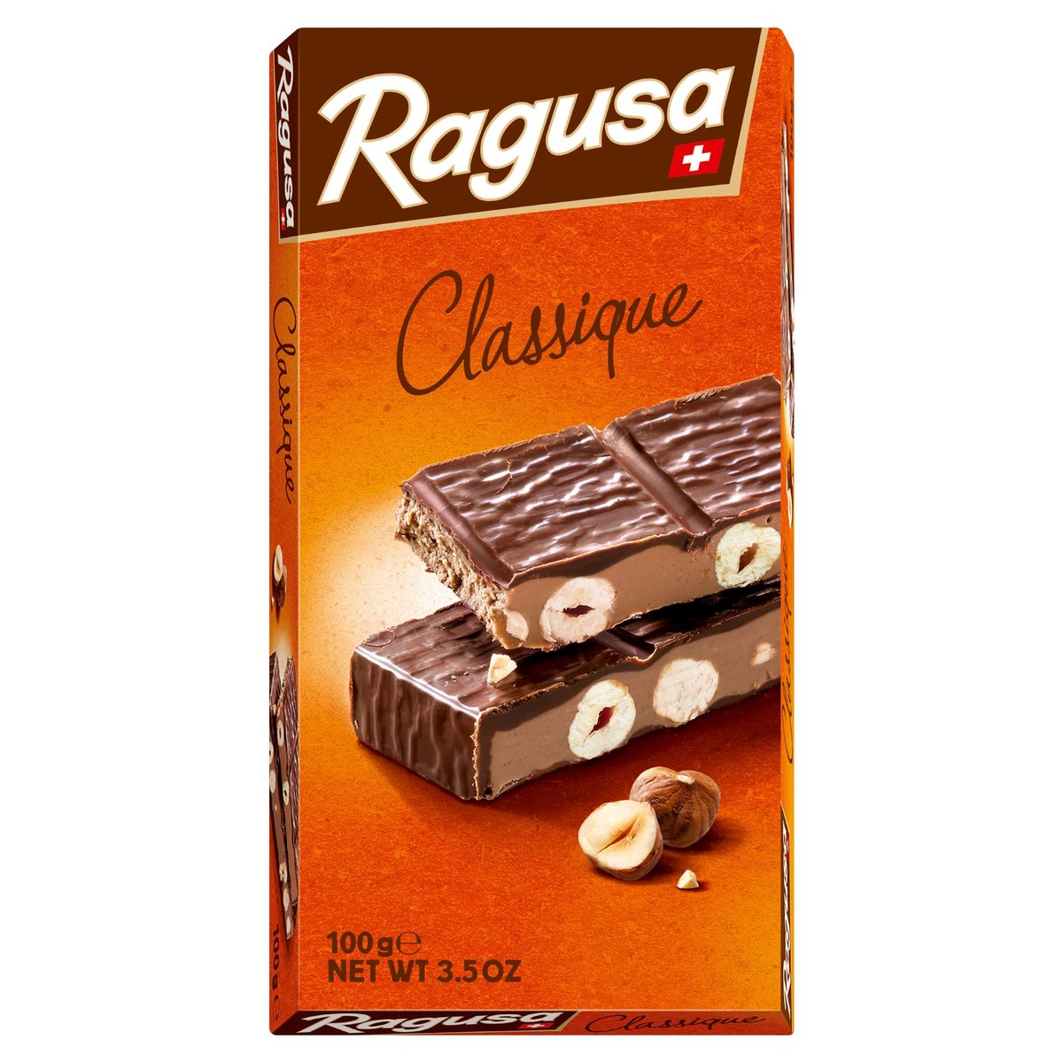 Ragusa Classique Tabulková čokoláda s lískovými ořechy