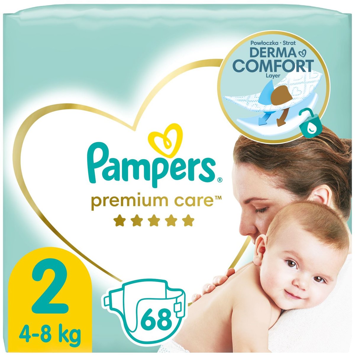 Pampers Premium care mini jednorázové plenky 2 (4–8 kg) v akci