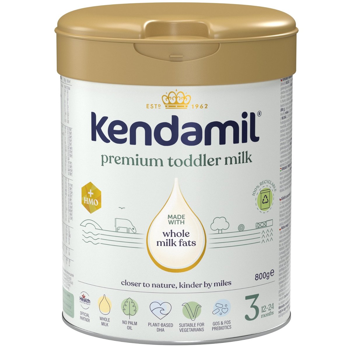 Kendamil Premium batolecí mléko 3 HMO+