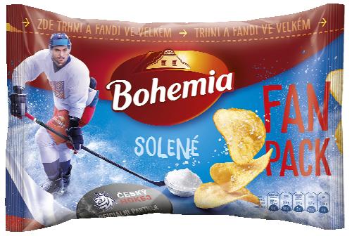 Bohemia chips solené, 200 g
