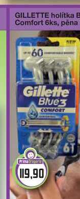 Gillette Blue 3 Comfort, holítka 6ks