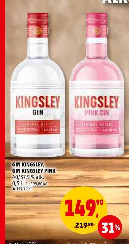 GIN KINGSLEY, 0,5 l