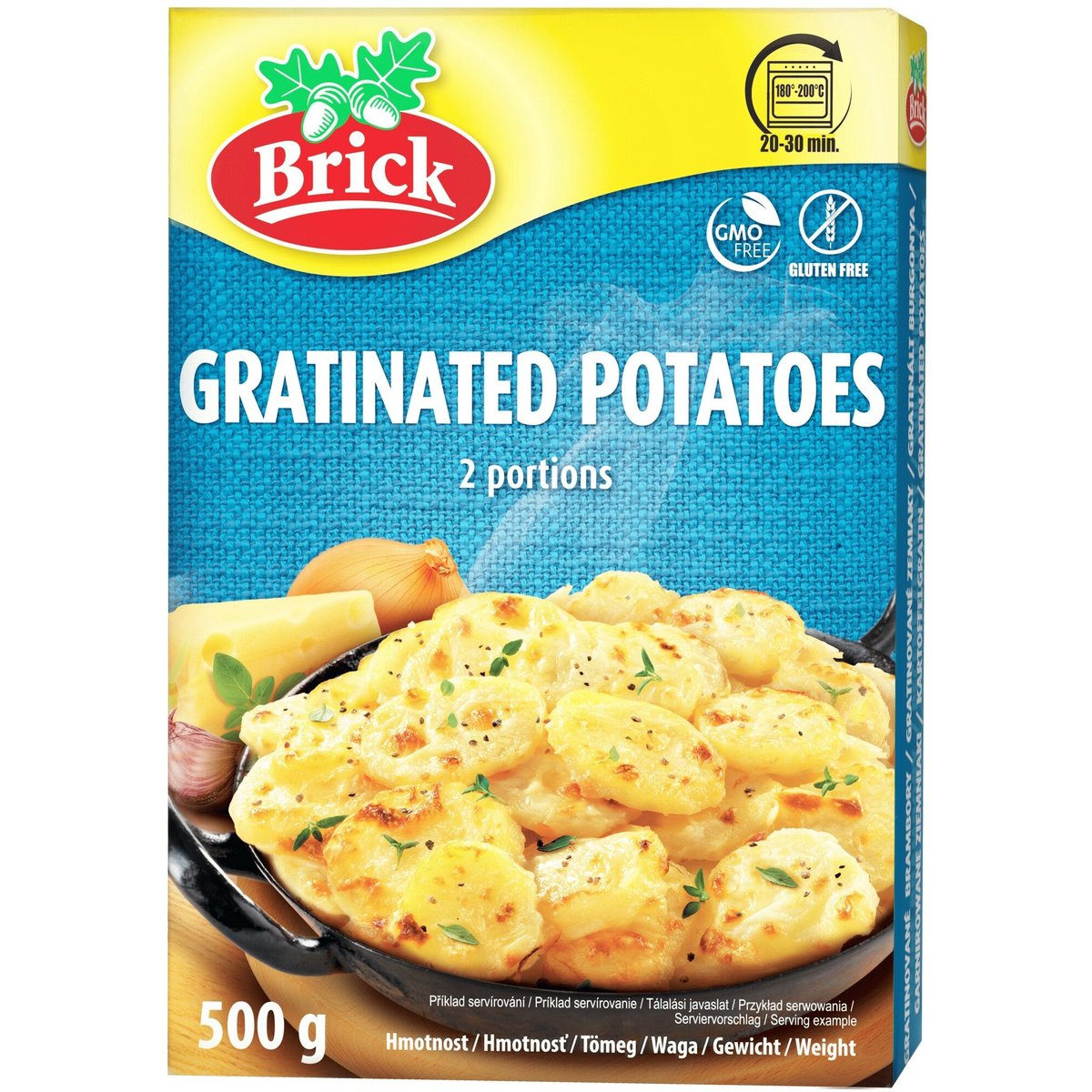 Brick Gratinované brambory
