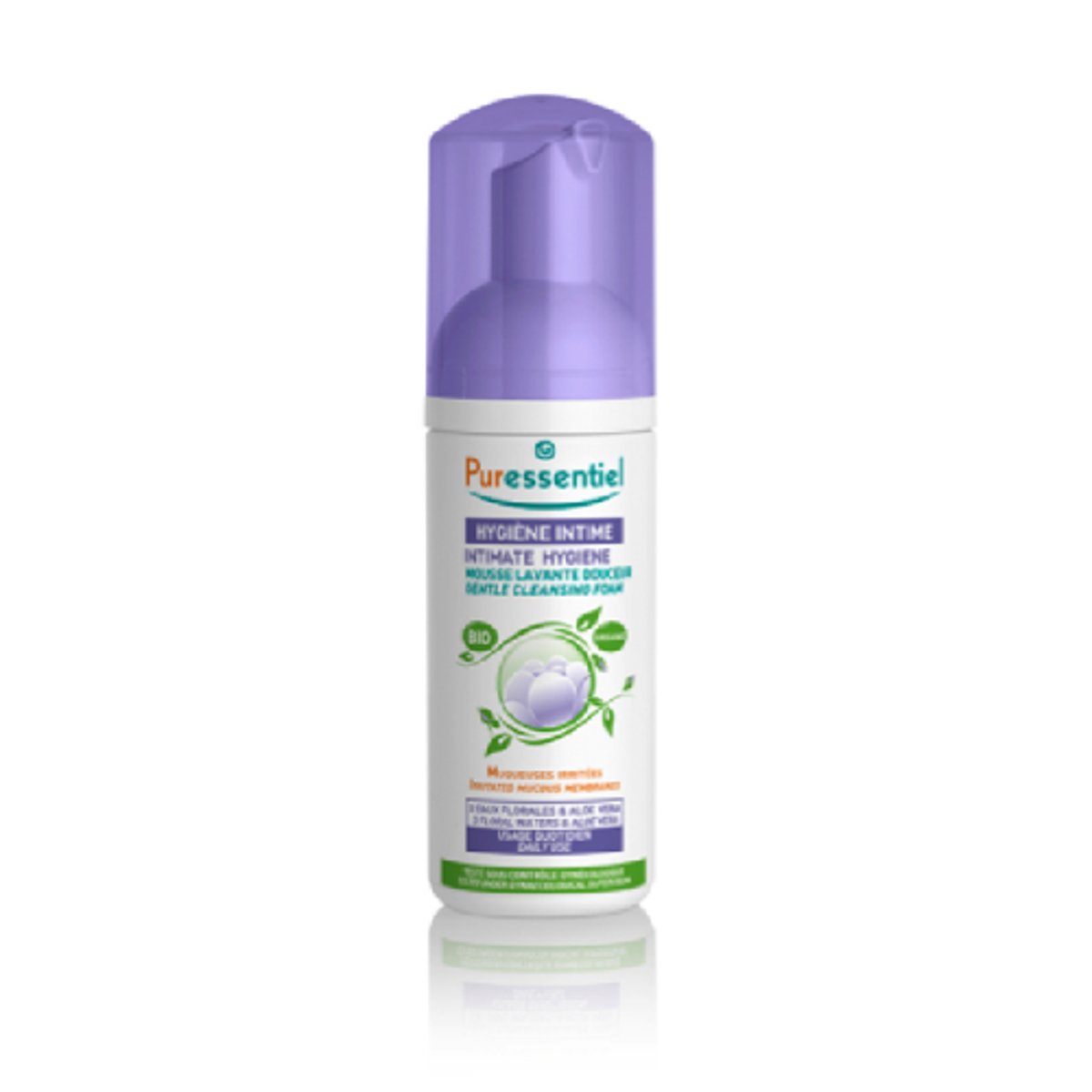 PURESSENTIEL ORGANIC Intimní mycí pěna BIO 150ml