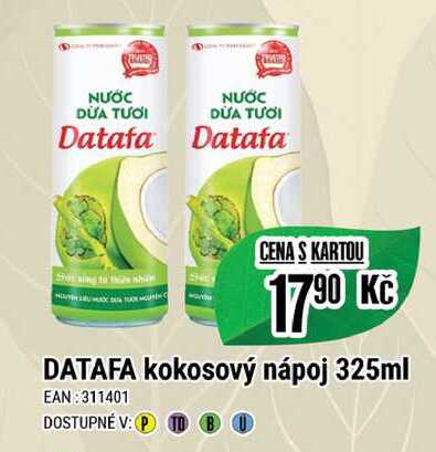 DATAFA kokosový nápoj 325ml  