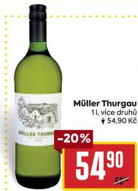 Müller Thurgau, 1 l