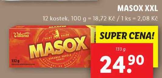 MASOX XXL, 133 g