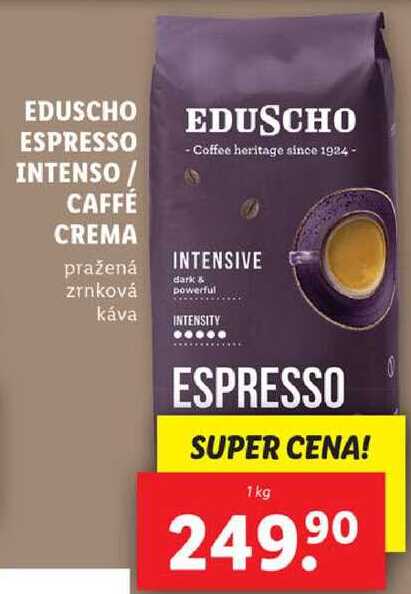 EDUSCHO ESPRESSO INTENSO/CAFFÉ CREMA, 1 kg