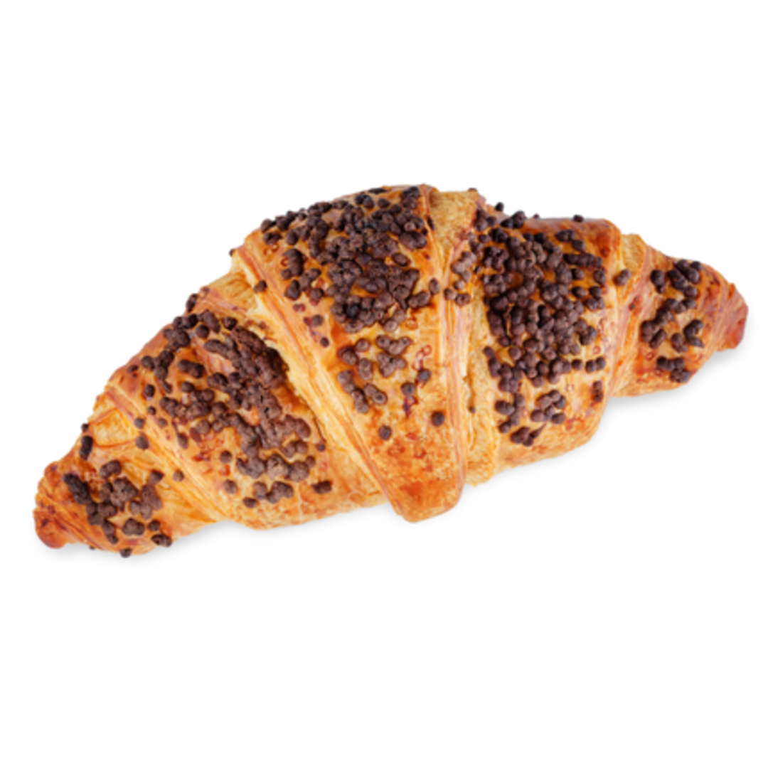 Croissant s oříškočokoládovou náplní