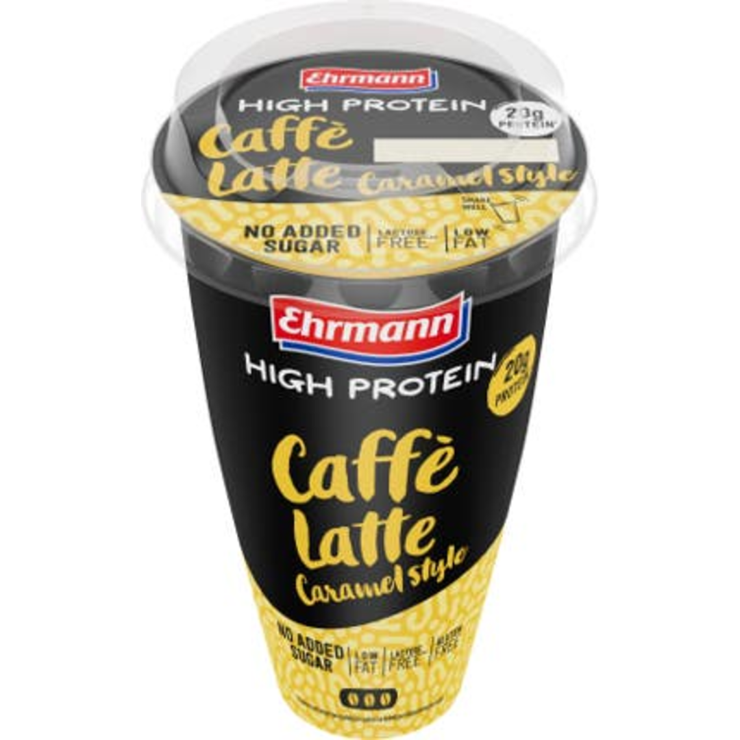 Ehrmann High Protein Caffé Latte Caramel Style