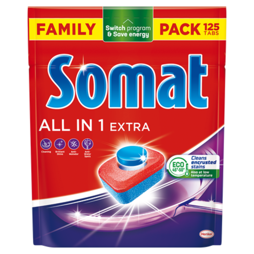 Somat All in 1 Extra Lemon & Lime tablety do myčky