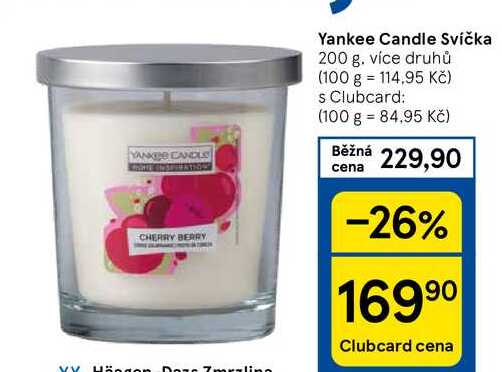 Yankee Candle Svíčka, 200 g více druhů