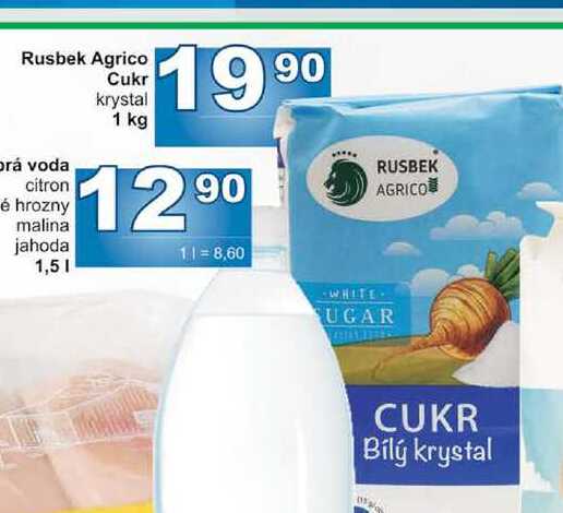 Rusbek Agrico Cukr 1kg