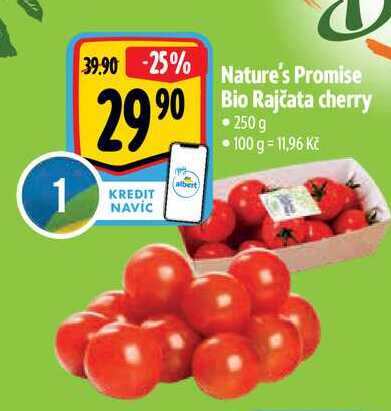   Nature's Promise Bio Rajčata cherry • 250g  