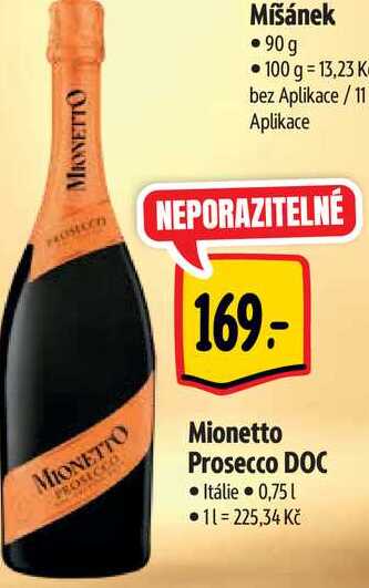   Mionetto Prosecco DOC 0,75 l