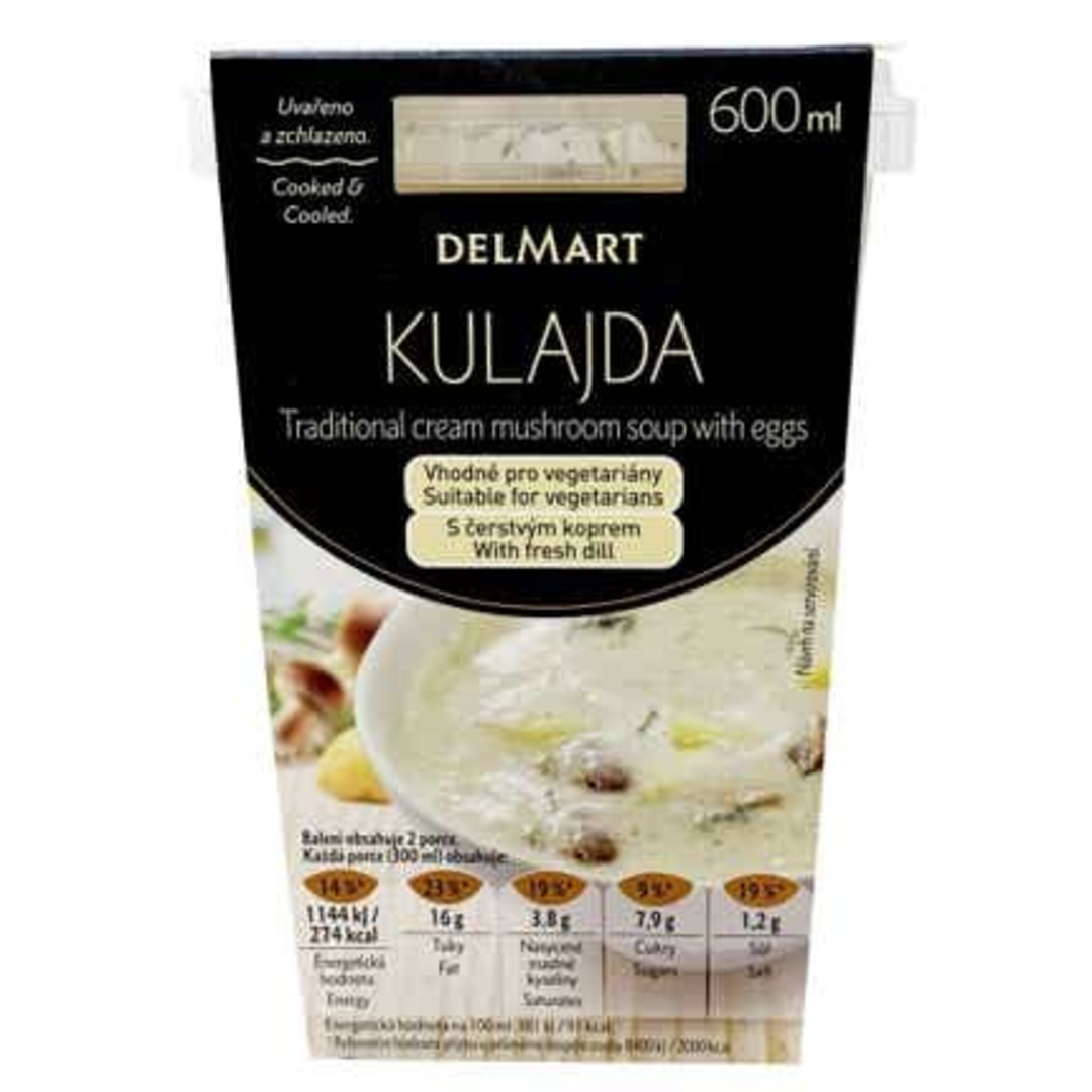 Delmart Kulajda, polévka