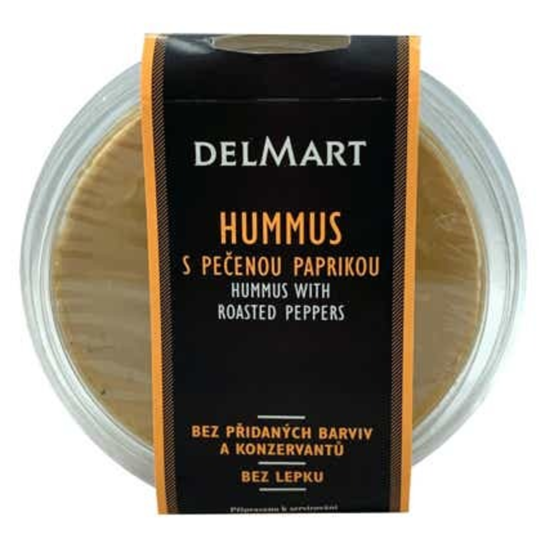 Delmart Hummus s pečenou paprikou