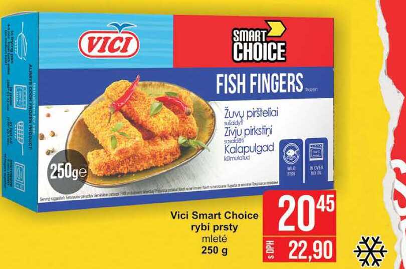 Vici Smart Choice rybí prsty mleté 250 g 