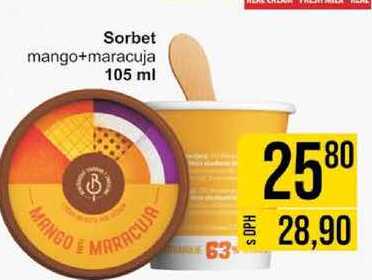 Sorbet mango+maracuja 105 ml