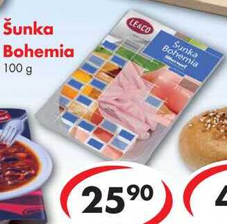Šunka Bohemia, 100 g 