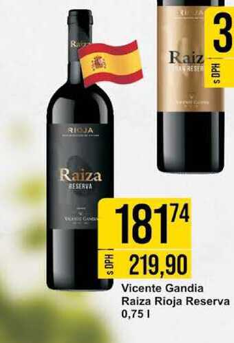 Raiza Rioja Reserva 0,75l