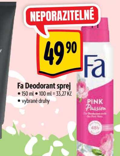  Fa Deodorant sprej  150 ml 