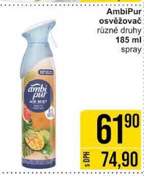 AmbiPur osvěžovač různé druhy 185 ml spray