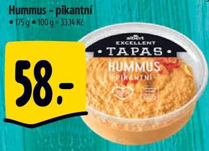 Hummus - pikantní, 175 g