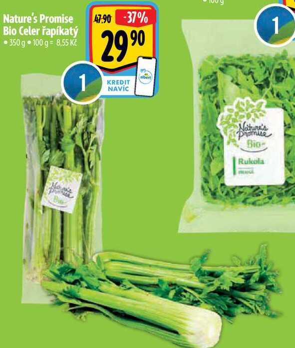 Nature's Promise Bio Celer řapíkatý, 350 g