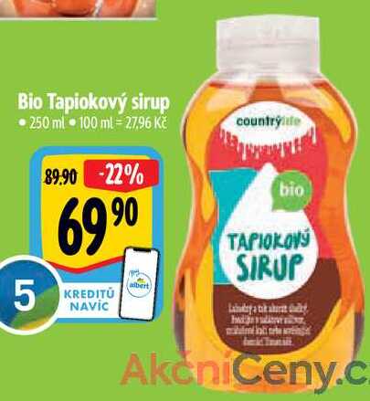 Bio Tapiokový sirup, 250 ml