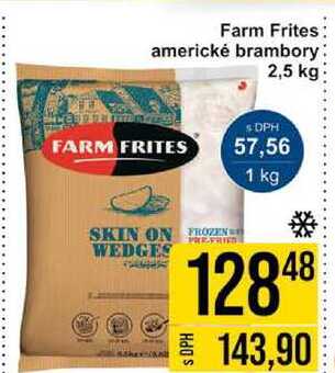 Farm Frites americké brambory 2,5 kg