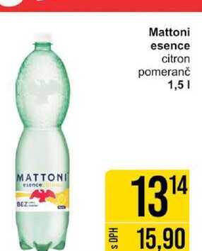 Mattoni esence citron pomeranč 1,5l