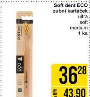 Soft dent ECO zubní kartáček ultra soft medium 1 ks