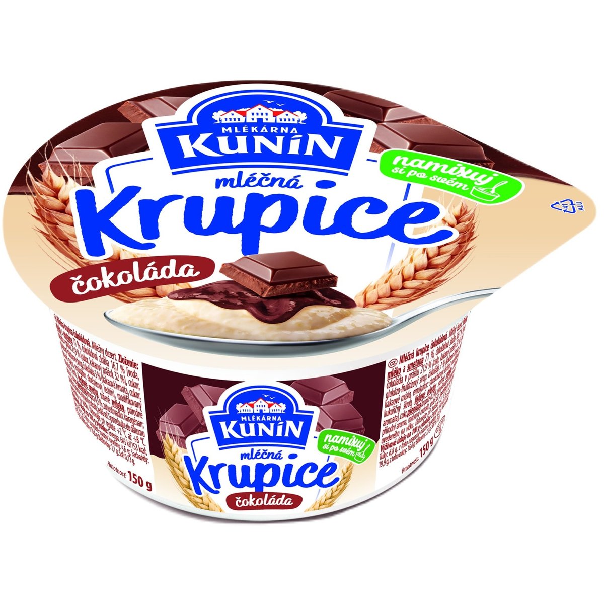 Mlékárna Kunín Mléčná krupice čokoláda
