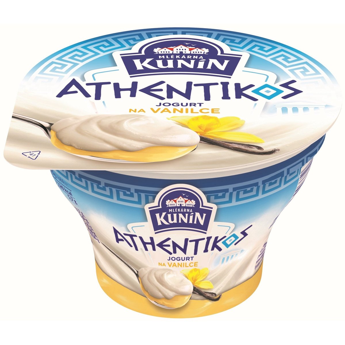 Mlékárna Kunín Athentikos jogurt na vanilce