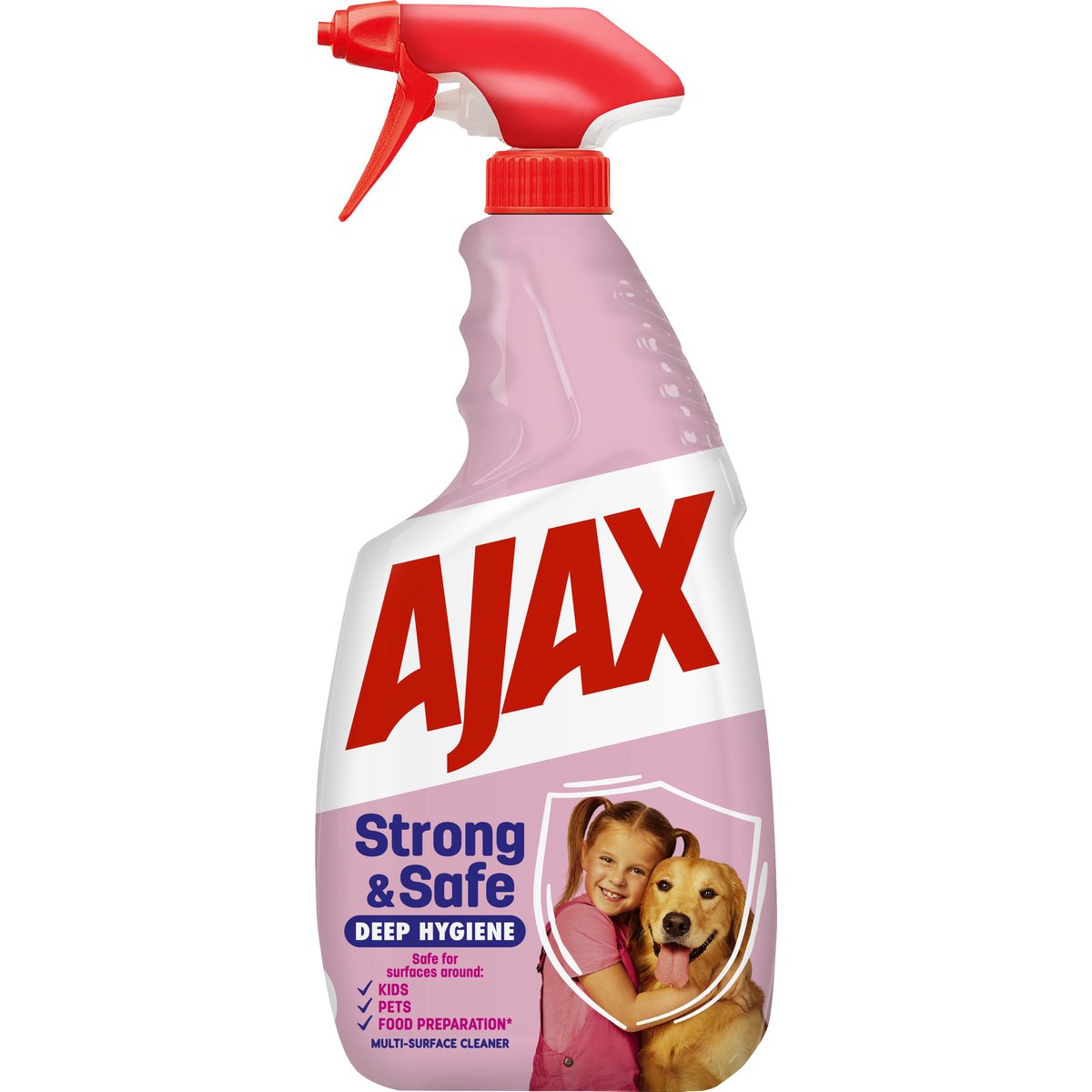 Ajax Strong & Safe víceúčelový čisticí prostředek ve spreji