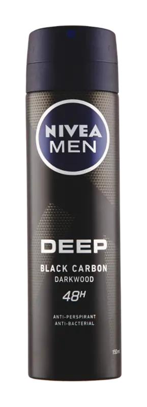 NIVEA Men Antiperspirant sprej pro muže Deep, 150 ml