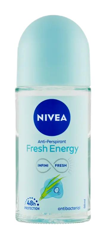 NIVEA Antiperspirant roll-on pro ženy Fresh Energy, 50 ml
